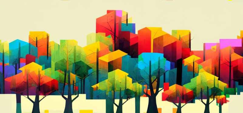 Forest of Bright Trees