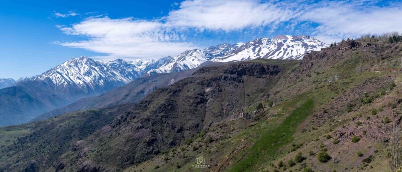 Andes Mountains, Valle Nevado, Chile