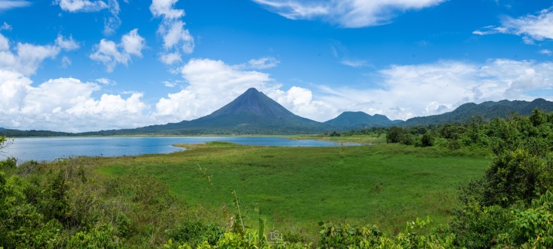 Lake and Volcano Arenal, Costa Rica